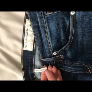 Rag&Bone high rise skinny jeans